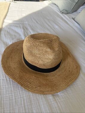 J. Crew packable straw hat